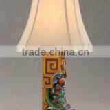 2015 Chinese Traditional Color Poly Table Lamp/light 110V thumbnail-1