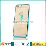 2014 New pc Electroplating Case for Iphone 6 , Laser Etching Case for Iphone 6 thumbnail-1