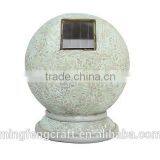 Gifts & Decor Solar Round Ball Trio Garden Path Lighting thumbnail-6