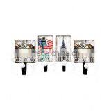 New Arrived Custom Color Iron Plaque Baseball Disposable Wall Hooks thumbnail-2