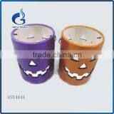 Ceramic Hanging Tealight Holder for Halloween Decoration