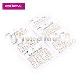 2016 Newest Gold and Sliver Stamp Mixed 3D Sticker for Nail Art