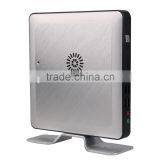 Cheap All-in-one Mini Industrial PC HTPC Intel Celeron 1037u Fanless Barebone Laptop Computer WiFi+HDMI+VGA+COM+RJ45 Lan Port