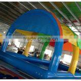 Commercial Grade Mobile PVC Children Inflatable Swimming Pool With Roof For Sale thumbnail-2