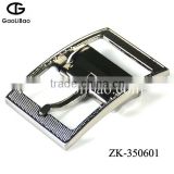 Gaolibao 2015 newest good selling wholesale belt buckle 35mm HKK pin buckle with pressing ZK-350601