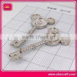 Custom Design Metal Key Shape Keychain