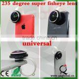 New Circle Clip 235 Degree Super Fisheye Lens for Samsung s6 Accessory thumbnail-3