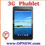 3G Phone Call Tablet pc 7 Inch Phablet IPS Octa Core MTK6592 3G Phone Call Android Tablet pc Dual Sim Card Bluetooth GPS thumbnail-1