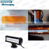 9inch 54W Led Light Bar Cover YELLOW /CLEAR for Offroad 4X4, Jeep