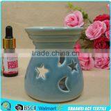 Unique Design Green Color Bamboo Shape Ceramic Fragrance Oil Burner Set thumbnail-5