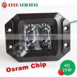 New Auto Parts Osram 4D Cube Light, Offroad 3" 20W Cube Light
