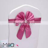 Wholesale China Factory no Need Tie Chair Cover Bow thumbnail-4