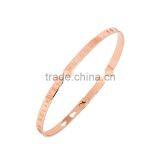 Memories Bangles With Customize Design Word 'SHE BELIEVED SHE COULD, SO SHE DID' With 4mm/7mm Width thumbnail-2