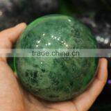 Factory Supply Natural Green Fluorite Quartz Crystal Ball