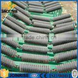 Long Life Low Friction Belting Conveyor Impact Rubber Coated Roller With Ring thumbnail-2