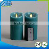 Promotional luminara set moving wick flameless candles