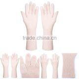 Fancy Women Winter Pure Cashmere Knit Hand Gloves, Well-Designed Warm Winter Knit Gloves thumbnail-1