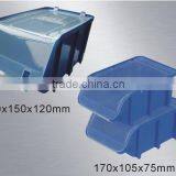 Clear Hanging Foldable Plastic Toolbox ,small storage box