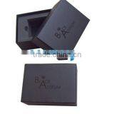 Custom Design Handmade Black Square Gift Packaging Box With Foam Insert Packaging for Mirror From Shenzhen Factory thumbnail-2