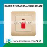 Electric Outlets/sockets /1 Gang Switch + Versatile Five-holesocket With Neon thumbnail-4