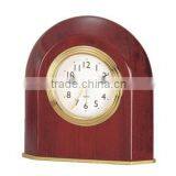 Pearl Wooden/Metal Desk Alarm Clock T065-A