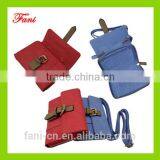 Fashion leather wallet purses with shoulder straps for gilrs/ladys