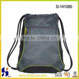 China Manufacture Promotion Cheap Polyester Drawstring Bag thumbnail-1