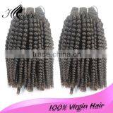 100% Unprocessed Virgin Cambodian Kinky Curly Hair Weaves thumbnail-1