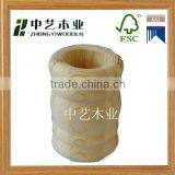 Column Shaped Wooden Candy Bucket thumbnail-2