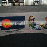 Whosale Polyester Rectangular Type Table Cover With Logo thumbnail-5