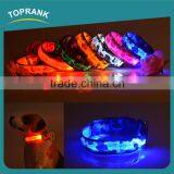 Cheap Wholesale Custom Logo Fashion Luxury Reflective Training Usb Rechargeable Tpu Luminous Led Dog Collar thumbnail-1
