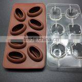 Cool Coffee Bean Shape Silicone Ice Cube Tray Mold thumbnail-4