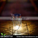 Solar Light Rechargeable Battery, Garden Light Solar Pathway Sun Jar Glass Light, Party Decor Solar Garden Light thumbnail-2