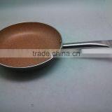 20cm double dot marble coating pan set