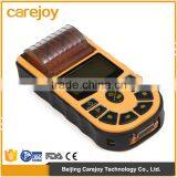 CE &ISO13485 Yellow Color Portable Electrocardiograph One Channel Handheld Ecg Machine thumbnail-1