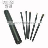 Portable Beauty Factory Price 5Pcs Eye Shadow Makeup Brush Set With Case thumbnail-4