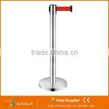 ACEALLY 5 Meters Stainless Steel Wall Mounted Retractable Belt Barriers thumbnail-5