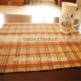 rubber table bamboo mats