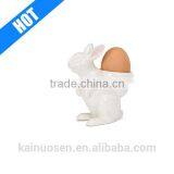 Easter Decoration Ceramic Rabbit Egg Stand Cup thumbnail-1