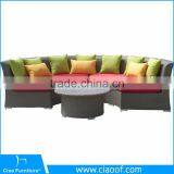 Поставщик из Фошань. Большая полуокруглая садовая мебель thumbnail-3
