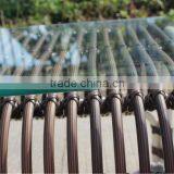 Modern Patio Furniture Aluminum Rattan Garden Wicker Chair With Table thumbnail-6