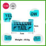 Non-toxic Distinctive Food Grade English Composition Design Silicone Cake Mould thumbnail-2