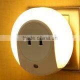 Creative Dual Usb Charger Socket / Led Sensor Night Light / Smart Home Night Lamp With USB Charger Socket thumbnail-3