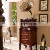 Hot High Quality Classic Wooden Radio Gramophone Luxury Retro Vinyl Phonograph Record Player Wooden Radio Gramophone thumbnail-2