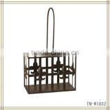 Hot Sale Wrought Iron Wine Bottle Holder thumbnail-1