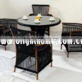 Chair & Table Dining Set BP-385 Outdoor PE Rattan Wicker Products thumbnail-1