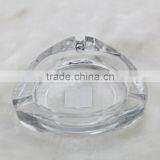 Clear Glass Ashtray ,triangle Shaped Glass Ashtray, Ashtray thumbnail-1