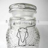 3L Airtight Vintage Traditional Round Clip Top Preserve Glass Bottles thumbnail-2