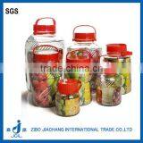 Large Wholesale Clear Glass Wine Dispenser With Handle PJ26 thumbnail-1