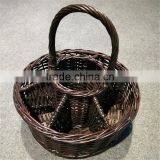 2016 New Design High Quality Wicker Wine Bottle Basket thumbnail-2